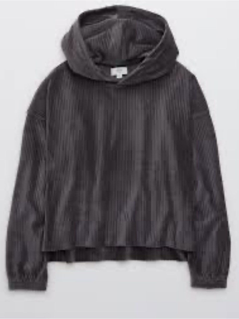 Aerie Groove On Velour Hoodie